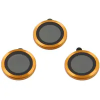 Folie de protectie Camera Spate OEM pentru Apple iPhone 17 Pro Max, Sticla Securizata, Portocalie