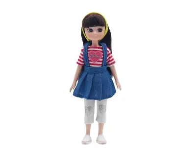 Păpușă Lottie în ținută casual, 18 cm
