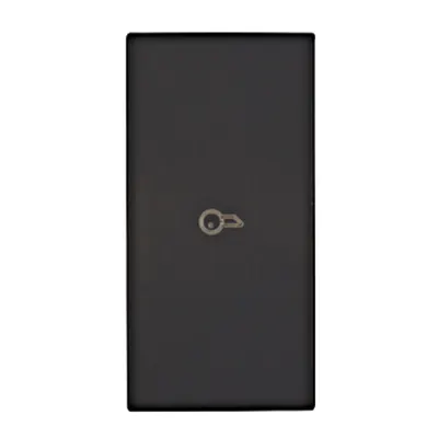 Clapetă cu simbol CHEIE, 1M, negru