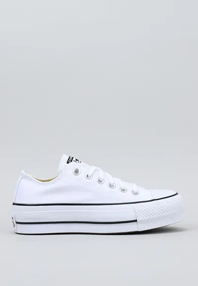 Tenisi femei Converse Chuck Taylor All Star Lift Ox, Alb