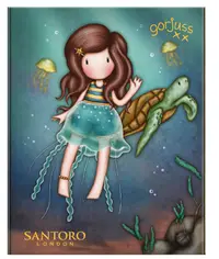 Notițe autoadezive Santoro Gorjuss Making Waves - Deep Secrets