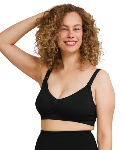Sutien alaptare, fara cusaturi Carriwell - 3020, marimea S, negru