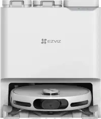 Aspirator robot EZVIZ RS20 Pro, Autonomie 220 minute, Rezervor 0.35 l, 65 W, Functie mop, Wi-Fi, Control vocal (Alb)
