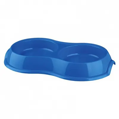 Castron antiderapant dublu pentru pisici Trixie 0,2 L 11 cm