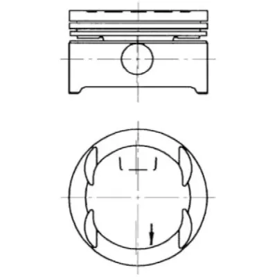 Piston Kolbenschmidt 94637600
