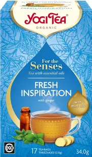 Ceai de plante Fresh Inspiration, 17 pliculețe, Yogi Tea