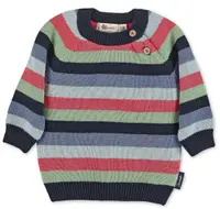 Pulover pentru copii Sterntaler - Cu dungi, mărimea 74, 6-9 luni