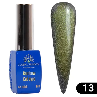 Oja semipermanenta Rainbow Laser Cat Eyes 8ml, 13 Engros