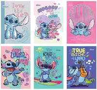 Set de 10 caiete Mar Mar - Stitch, A4, 40 foi, rânduri largi