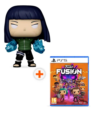 Funko Fusion (PS5) + Figură Funko POP! Animation: Naruto Shippuden - Hinata with Twin Lion Fists (Special Edition) #1339