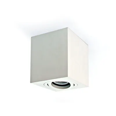 Edda Square-CL MR16, GU10, 10W, 230V, adjustable, alb
