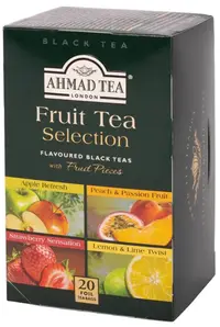 Ceai de fructe Fruit Tea Selection, 20 pliculețe, Ahmad Tea
