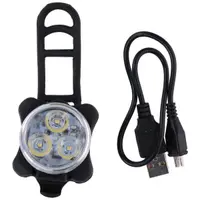 Far Bicicleta Incarcabil Cu 3Led Smd