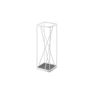 Suport pentru umbrele YAMAZAKI 9 Square, alb