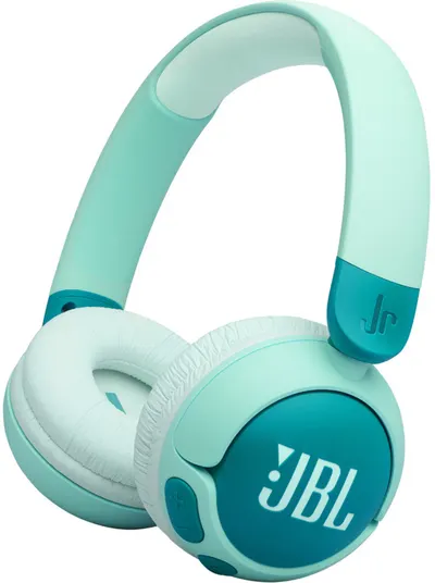 Căști pentru copii cu microfon JBL - JR320 BT, wireless, verde