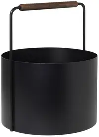 Suport pentru lemn cu maner maro Blomus - Ashi, 35 х 45 cm