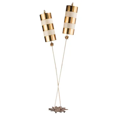Lampa de podea Nettle Luxe 2 Light Floor Lamp – Gold