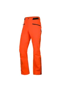 Men's ski softshell pants 3L BURT - Portocaliu