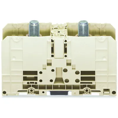 Stud terminal block; 300 mm²; with 2 stud bolts M16; 300,00 mm²; light gray