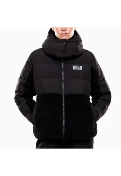 Geaca Mountain Winter Jackets W Medium Padded Mix Material-7w000656-Af16076-Uc001