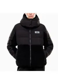 Geaca Mountain Winter Jackets W Medium Padded Mix Material-7w000656-Af16076-Uc001