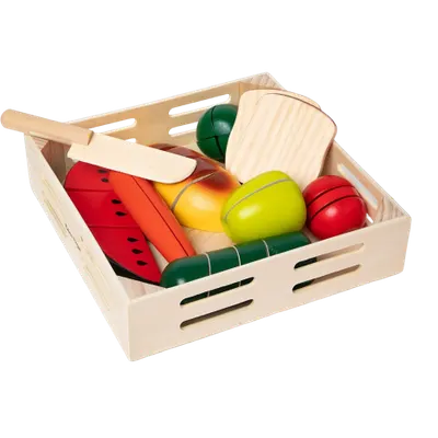 Alimente de feliat, Joc din lemn 25 piese Melissa and Doug 487