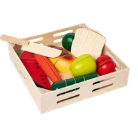 Alimente de feliat, Joc din lemn 25 piese Melissa and Doug 487