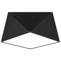 Corp de iluminat pentru tavan HEXA 25 negru