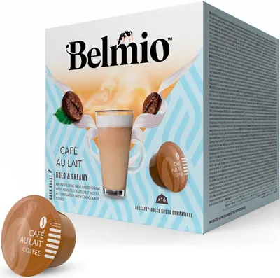 Capsule de cafea Belmio - Cafe Au Lait Dolce Gusto, 16 buc