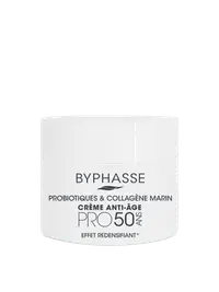 Crema anti-imbatranire cu Probiotice & Colagen marin Pro50, 60ml, Byphasse