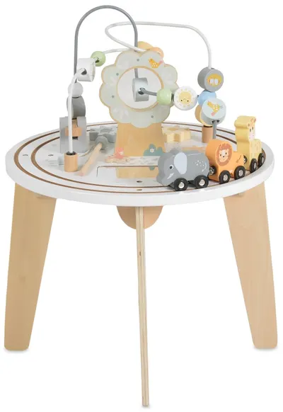 Masă activă din lemn Moni Toys