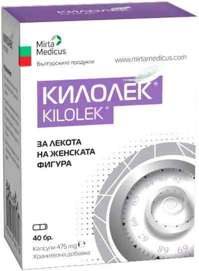 Kilolek, 475 mg, 40 capsule, Mirta Medicus