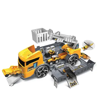 Camion transportator pentru masinute de constructii Super Storage