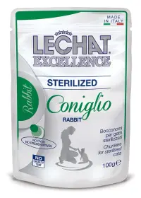 Hrana Umeda Pentru Pisici, LeChat Excellence Steril, Cu Iepure, 100g 100g