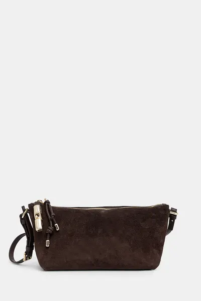 Furla geantă crossbody pentru femei din piele întoarsă