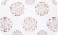 Covoraș de baie Inter Ceramic - Coral fleece, 50 x 80 cm, alb