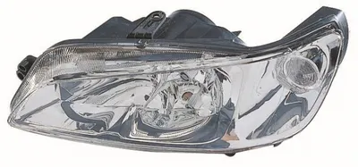 Far fata stanga (H7, electric, fara motoras, culoare interior: cromat) potrivit PEUGEOT 306, 306 HATCHBACK, 306 KOMBI 01.99