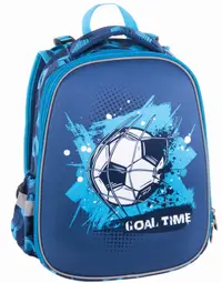Ghiozdan școlar Pulse Anatomic - Cube Football, 2 compartimente