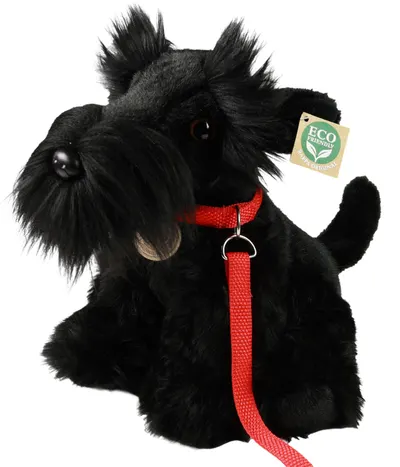 Jucărie de pluș Rappa Eco Friends - Schnauzer, 30 cm
