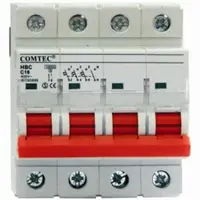 Intrerupator automat tetrapolar HBC 10kA MCB 16/4/C 16A