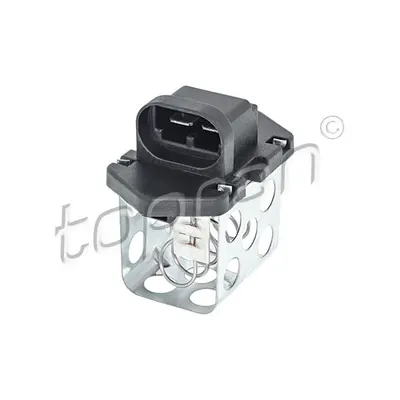 Rezistor, electromotor-ventilator TOPRAN 701 415