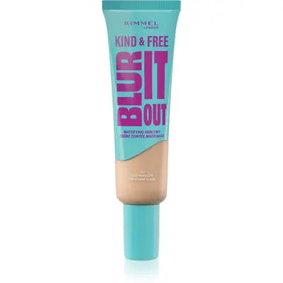 Rimmel Kind & Free Blur It Out machiaj ușor de hidratare culoare 001 Fair Porcelain 30 ml