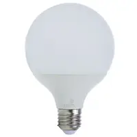 Bec LED HEPOL, forma G95, E27, 15W, 30000 ore, lumina calda