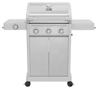 Grătar pe gaz Bormann Elite – Legend, BBQ7031, 11,5 kW, 3+1 arzătoare