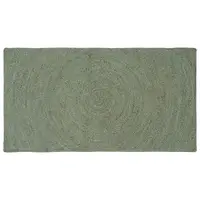vidaXL Covoare de zonă Verde măsliniu 60 x 110 cm Iută