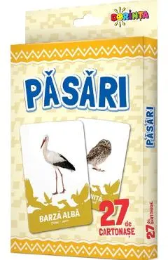 Pasari. 27 de cartonase
