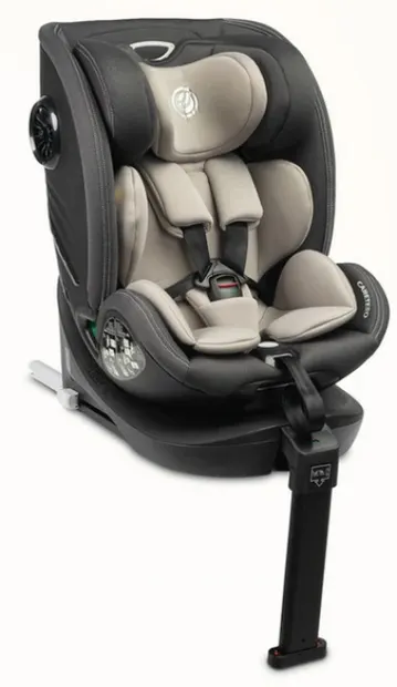 Scaun auto Caretero - Fortis, i-Size, IsoFix, 40-150 cm, Grey