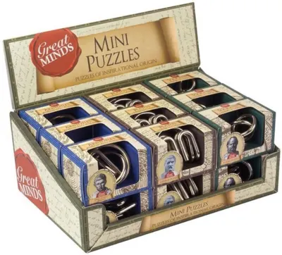 Puzzle logic metalic Professor Puzzle - Great Minds, sortiment