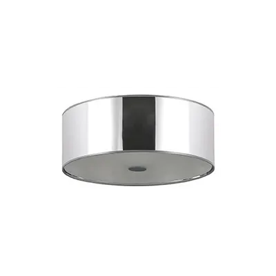 Plafoniera Woody, 4 becuri, dulie E27, D:500 mm, H:180 mm, Crom