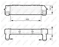 Intercooler BMW X3 (F25), X4 (F26) 1.6 2.0 2.0D intre 2010-2018